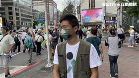 民進黨台北市長候選人陳時中兒子陳思元。（圖／記者陳建廷攝影)