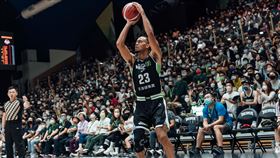 ▲夢想家錢肯尼攻下11分為全隊第3高，助球隊力退領航猿。（圖／台新夢想家）