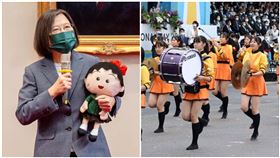  橘色惡魔奪金獎！親自錄影「謝謝蔡英文」：又想再去台灣了（合成圖／資料造、蔡英文臉書）