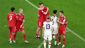 美國對上威爾斯。（圖／路透社／達志影像）