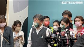 陳時中「台北車掃中」出發記者會受訪（圖／記者高逸帆攝影）