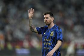 阿根廷足球巨星梅西（Lionel Messi）（圖／美聯社／達志影像）