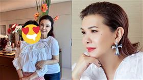 張清芳。（圖／翻攝自謝玲玲IG）