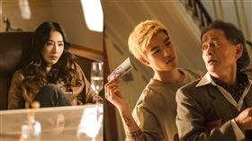 隋棠（左）和陳昊森（中）組高顏值母子檔寄生上流。（圖／双喜提供）