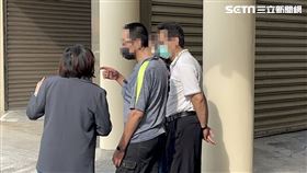 重機,高速追撞,計程車,中和,記者陳啓明攝