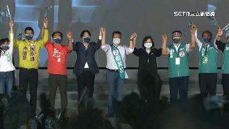 山線造勢萬人挺　蔡其昌喊：去投票就會贏