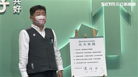 陳時中召開「陳時中對台北市民的五大承諾」記者會（圖／記者高逸帆攝影）