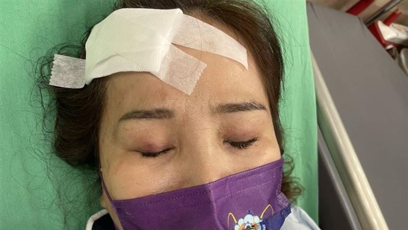 林婕麗路口拜票遭打！25歲莽男動手原因曝