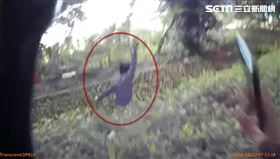 玩命逮人,跳水溝,移工,土城,翻攝畫面