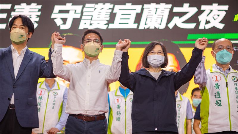 蔡英文：挺江聰淵把宜蘭浪費的4年拚回來