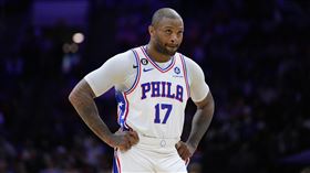 ▲塔克（P.J. Tucker）終止連4場無得分紀錄。（圖／美聯社／達志影像）