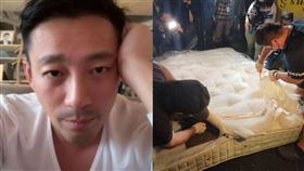 汪小菲 床墊（圖／記者游定剛攝影、翻攝自微博）