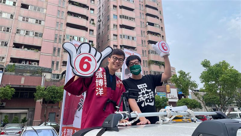 尹立盼張博洋進議會延續民主幼苗