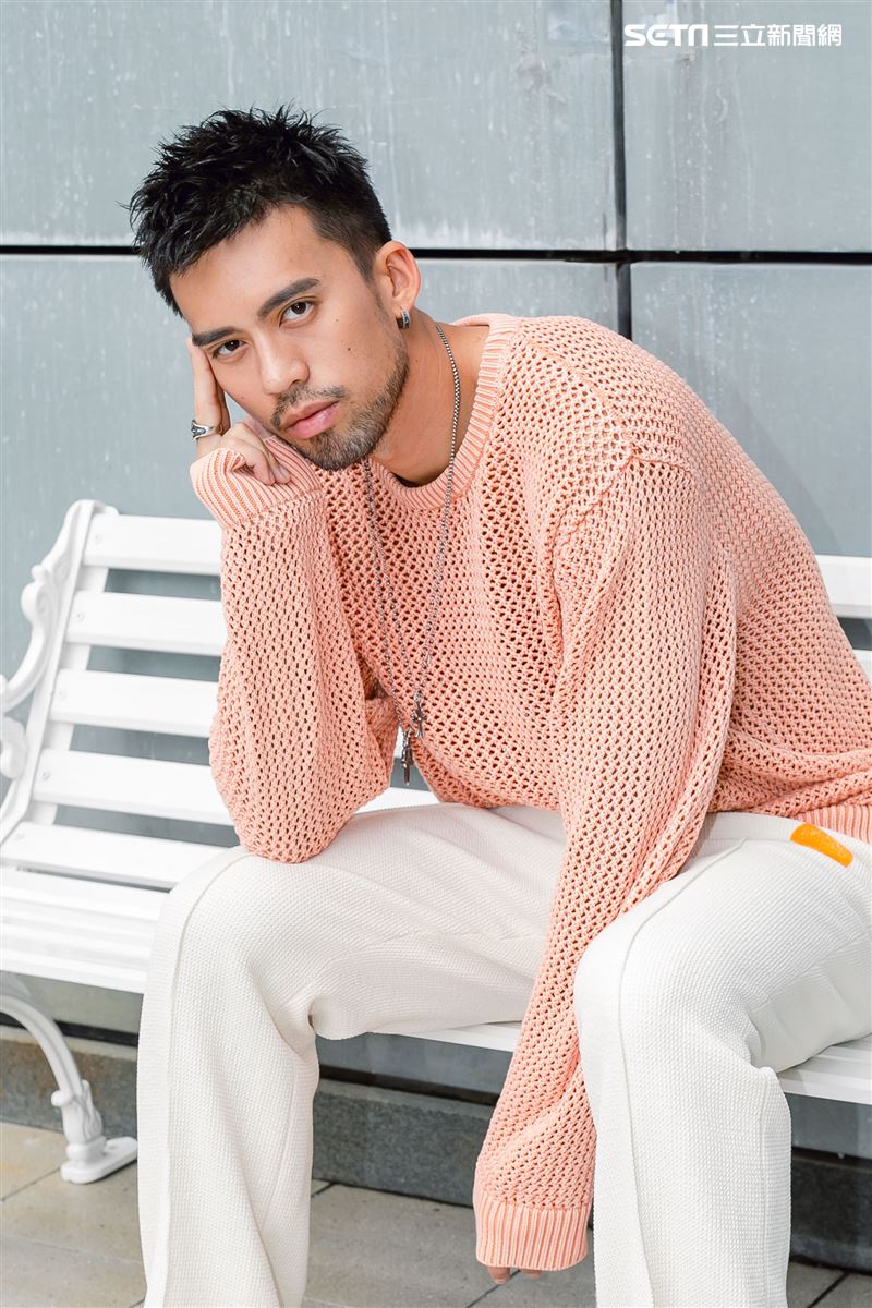 彭尊三立新聞網專訪。 （圖／記者楊澍攝影）