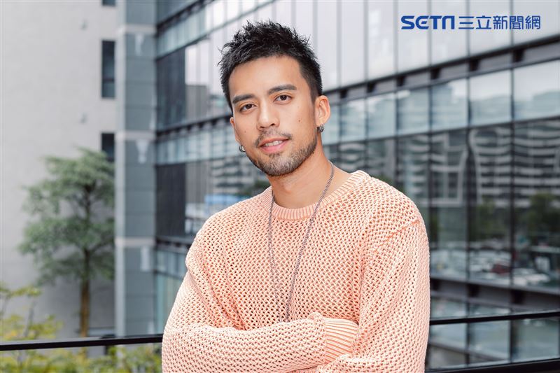 彭尊三立新聞網專訪。 （圖／記者楊澍攝影）