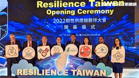 經濟部貿易局與外貿協會24日舉行「韌性供應鏈夥伴大會」。圖為貿協秘書長王熙蒙。（圖／記者戴玉翔攝影）