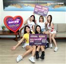 啦啦隊女神Hot Show「味全君白、統一Yuki、中信Peggy、富邦卡卡、樂天穎樂」三立新聞網專訪。（記者邱榮吉/攝影）