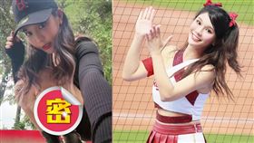 琳妲分享性感熱舞短影片，犯規角度險走光。（組合圖／翻攝自琳妲 IG）