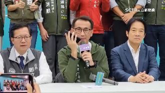 鄭運鵬不畏風雨車掃　再和賴清德電話催票