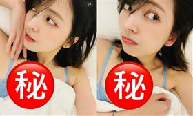 阿喜曬出火辣床照。（圖／翻攝自阿喜IG)