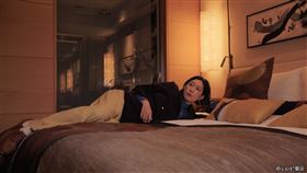 江口德子一人住飯店。（圖／翻攝自官方推特）