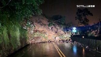 台7線松羅路段坍方　雙向受阻拚12點開通