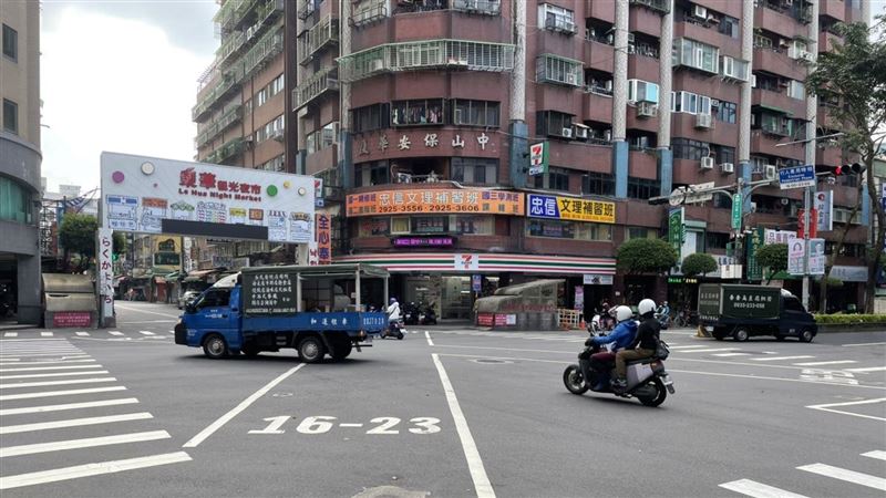 樂華夜市科技執法！　2違規將被開罰