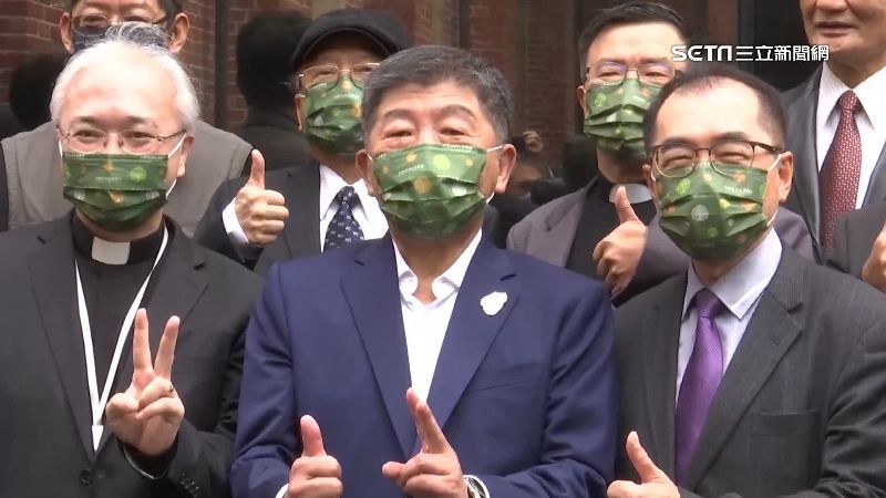 選前陳時中解仇恨　蔣萬安、黃珊珊拚陸戰