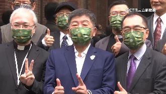 選前陳時中解仇恨　蔣萬安、黃珊珊拚陸戰