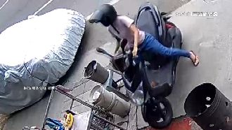 騎士偷水洗整車還不關水　業者氣憤喊告