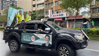 決戰選前之夜！阮昭雄輔選趕場台北桃園