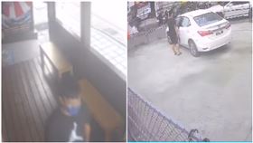 停私人停車場！他沒消費　半夜3點狂摳老闆：來開門阿（圖／翻攝自爆料公社）