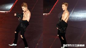 Super Junior利特脫上衣。（圖／記者邱榮吉攝影）