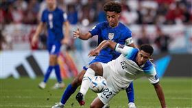 英國對美國以0比0平手收場。（圖／翻攝自FIFA World Cup 官方推特）