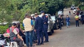 彰化，投開票所，投票，踴躍，候選發人飲料 (圖／翻攝畫面)