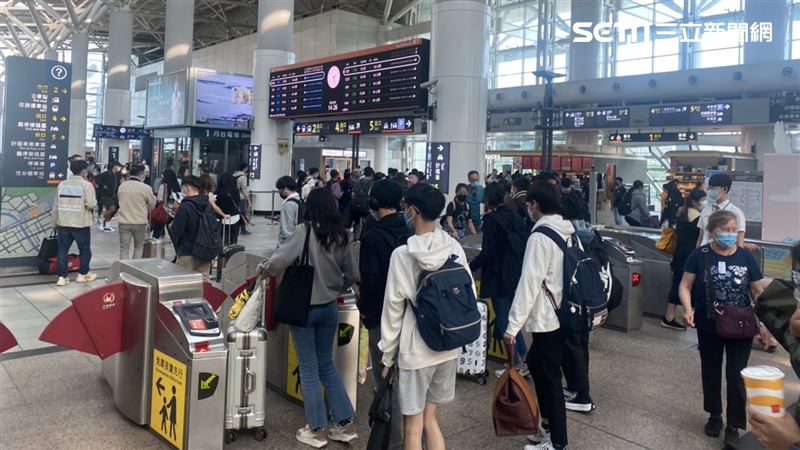 獨／北返投票增！職軍Po圖：乘高鐵近翻倍