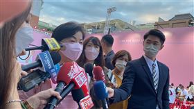 盧秀燕，競選總部，開票，楊瓊瓔(圖／記者潘靚緯拍攝)