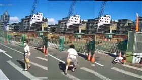 碰瓷,車禍,貨車,阿嬤