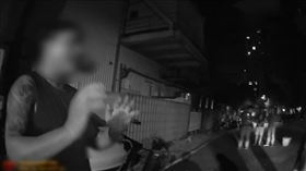 高雄,失戀,喝酒,花盆,砸車（圖／翻攝畫面）