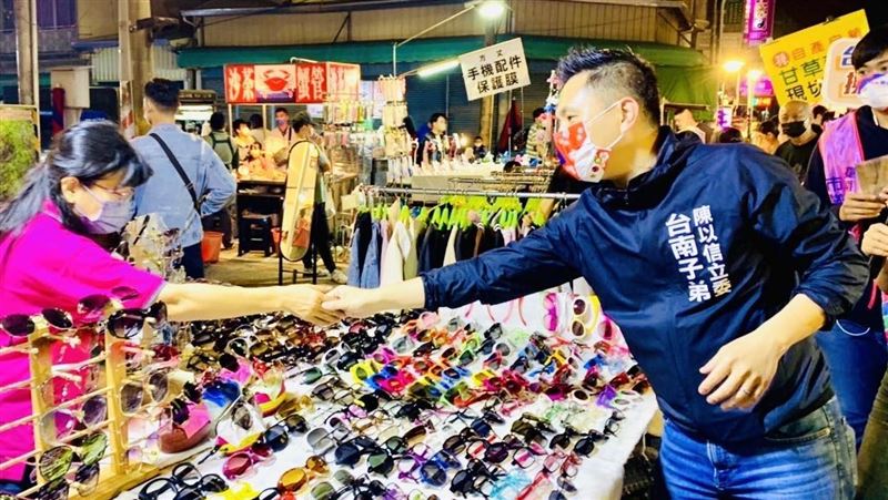 盼綠地插藍旗　他將參選下屆台南區域立委