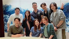 陳怡蓉、林志玲、AKIRA、曾馨瑩等人難得同框。（圖／翻攝自陳怡蓉的官方臉書）