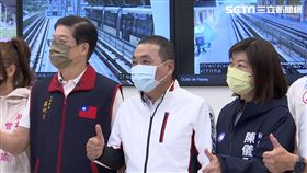連任隔天就上班!侯友宜視察安坑輕軌