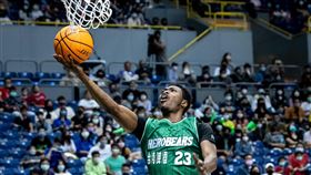 愛禮豪取全場最高31分，還在比賽結束前拋進重要的致勝球帶領球隊逆轉。（圖／台啤英熊提供）