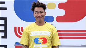 「全明星運動會」第四季教練黃隊郭泓志。（記者邱榮吉/攝影）