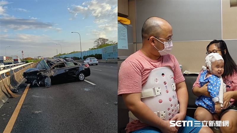 獨／遭撞翻3圈活下來　家長慶幸汽座救兒