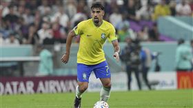 ▲巴西中場帕奎塔（Lucas Paqueta）掛病號，對戰瑞士一役可能不會上陣。（圖／美聯社／達志影像）