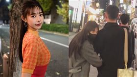 林明禎東京街頭甜勾小寶弟。（圖／翻攝自林明禎IG）