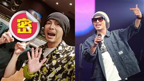 黃明志無預警曬出同框前元祖AV天后蒼井空開心自拍。（圖／翻攝自黃明志臉書）