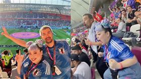 渡邊直美衝卡達看球。（圖／翻攝自watanabenaomi703 IG）