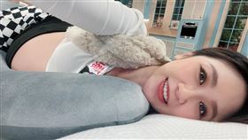 蔡允潔突爆肚子痛到需臥床安胎。（圖／翻攝自蔡允潔臉書）